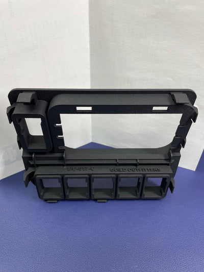 Base Panel for 1 Tall and 5 Short Switch Locations (Tacoma Access Cab)