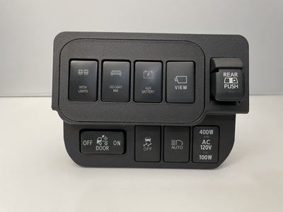 Base Switch Panel for 4 Short Switches (Tacoma Double Cab)