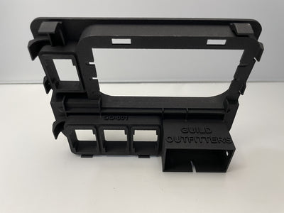 Base Switch Panel for 4 Short Switches (Tacoma Double Cab)
