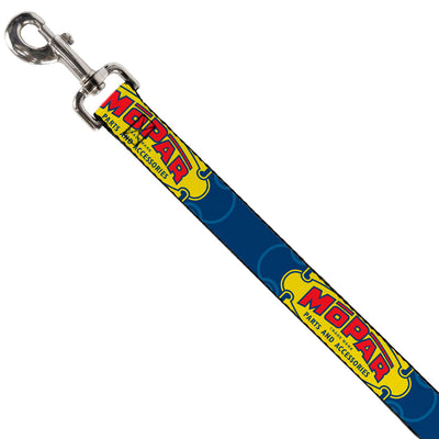 dog-leash-mopar-1937-1947-logo-use-chrysler-engineered-mopar-parts-and-accessories-blue-yellow-red