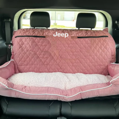 Jeep Logo Pet Bed And Seat Cover - Large