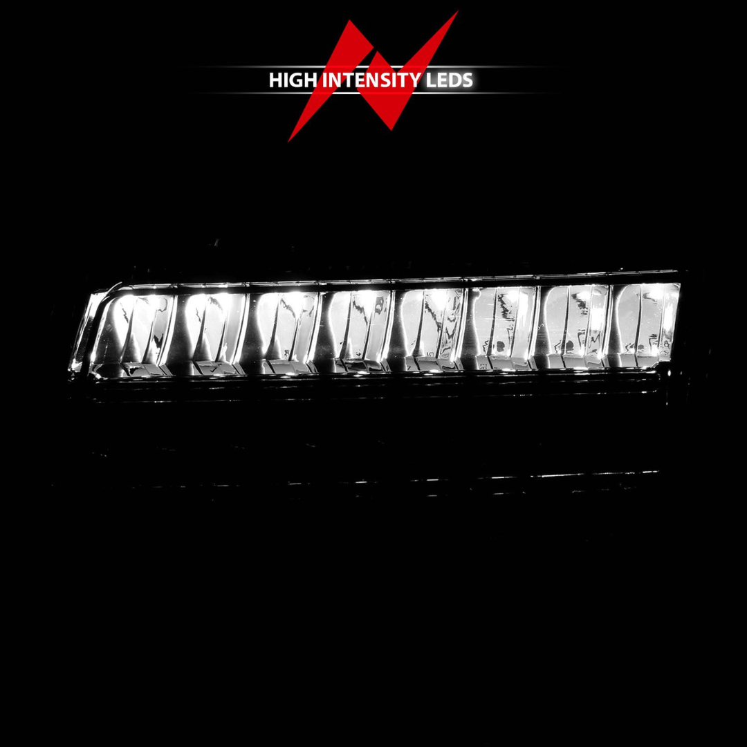 Jeep Wrangler 18-23 Full LED Fender Lights Smoke W/ Sequential Signal (FOR SPORT, SPORT S MODEL HALOGEN FENDER LIGHTS)