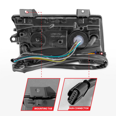 Jeep Wrangler 18-23 / Gladiator 20-23 Full LED Fender Lights Smoke W/ Sequential Signal (FOR MODELS W/ FACTORY LED FENDER LIGHTS)