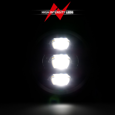 Jeep Wrangler 18-24 / Gladiator 20-24 Black Full LED Projector Headlights