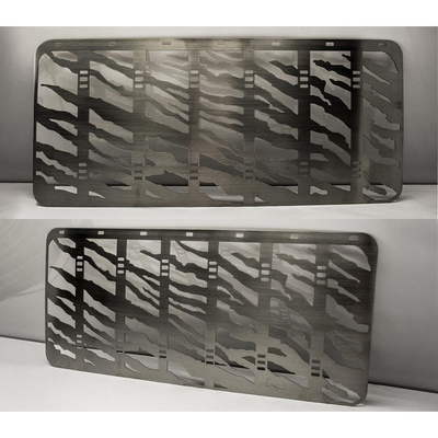 2007-2018 Jeep Wrangler JK - Safari Style Grille | Brushed Stainless Steel
