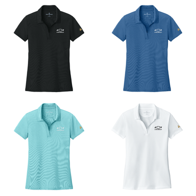 Ladies Brooks Brothers Mesh Pique Performance Polo