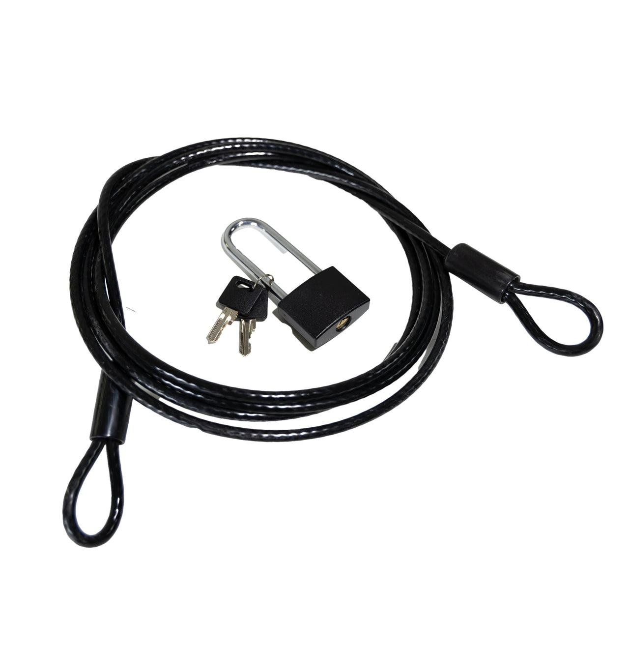 TrailBreaker - Storable Bike Lock (10'), Lock Included