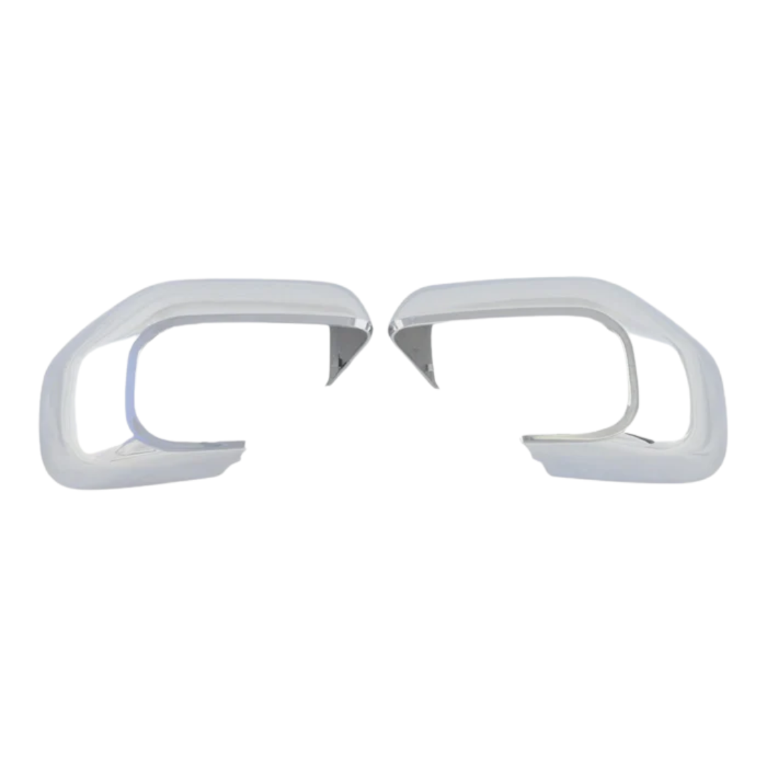 2021-24 Ford Bronco Sport, 22-24 Ford Maverick 2 PCS No Turn Signal Top Chrome Replacement Mirror Cover