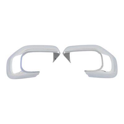 2021-24 Ford Bronco Sport, 22-24 Ford Maverick 2 PCS No Turn Signal Top Chrome Replacement Mirror Cover