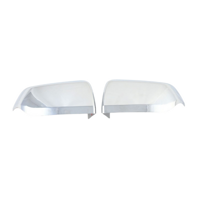 2021-2024 Chevrolet Suburban/Tahoe, 2024 Chevrolet Silverado EV, 21-24 GMC Yukon/Yukon XL, 21-24 Cadillac Escalade 2 PCS W/ or W/O Turn Signal Top Chrome Tape-on Mirror Cover