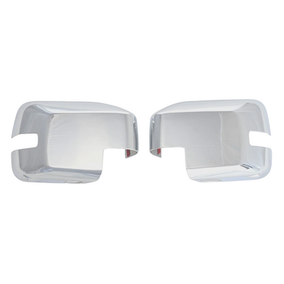 21-24 Ford Bronco With or W/O Camera 2 PCS With Turn Signal Full Chrome Tape-on Mirror Cover
