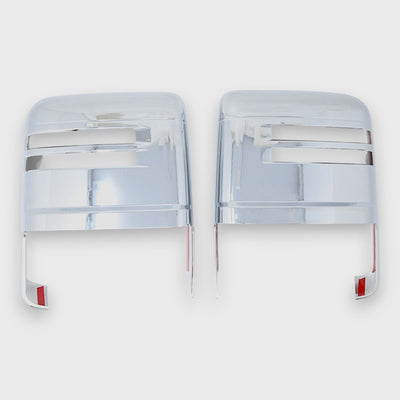 Trim Illusion MC364 chrome mirror covers for 2020-2026 Chevrolet Silverado 2500 HD, Silverado 3500 HD, GMC Sierra 2500 HD and more - image 1