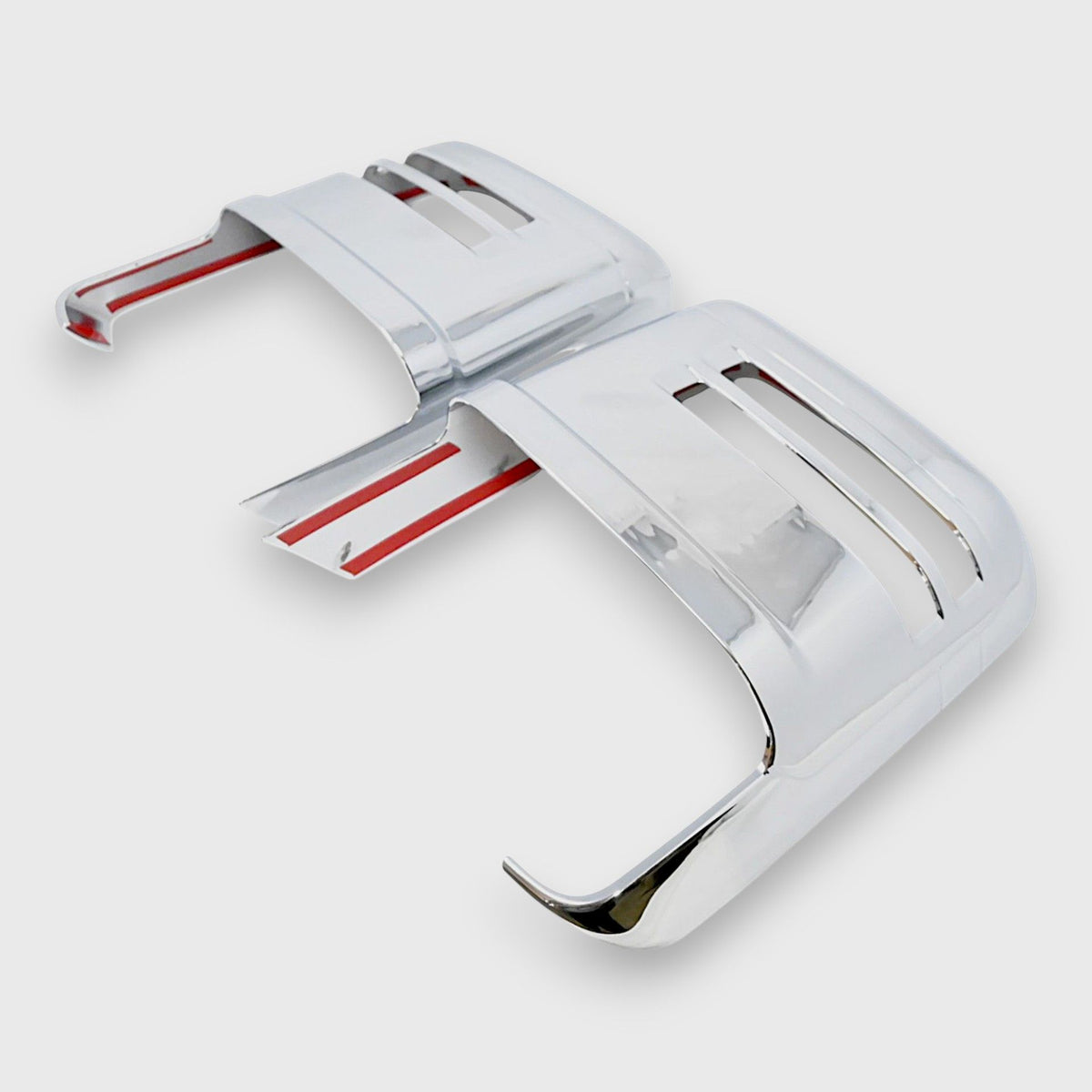 Trim Illusion MC364 chrome mirror covers for 2020-2026 Chevrolet Silverado 2500 HD, Silverado 3500 HD, GMC Sierra 2500 HD and more - image 3