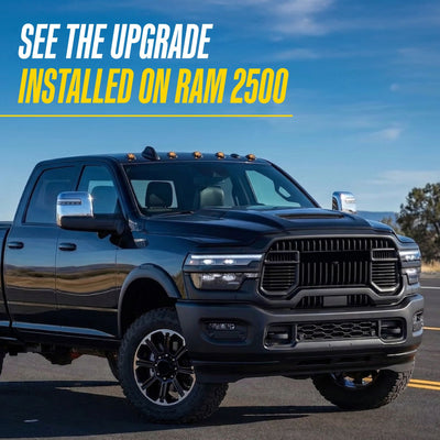 Trim Illusion MC376 chrome mirror covers for 2023-2026 Ram 3500 and Ram 2500 - image 12