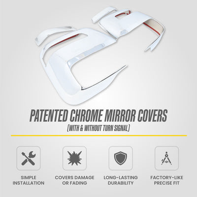 Trim Illusion MC376 chrome mirror covers for 2023-2026 Ram 3500 and Ram 2500 - image 10