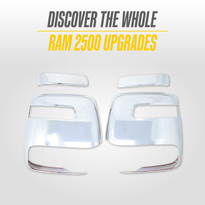 Trim Illusion MC376 chrome mirror covers for 2023-2026 Ram 3500 and Ram 2500 - image 7