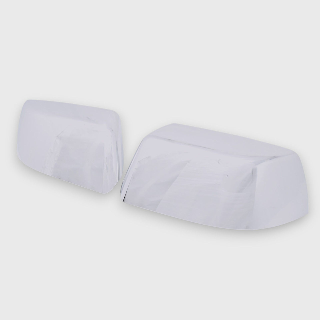 2015-20 Chevrolet Tahoe/Suburban, 15-20 GMC Yukon/Yukon XL 2 PCS No Turn Signal Top Chrome Replacement Mirror Cover