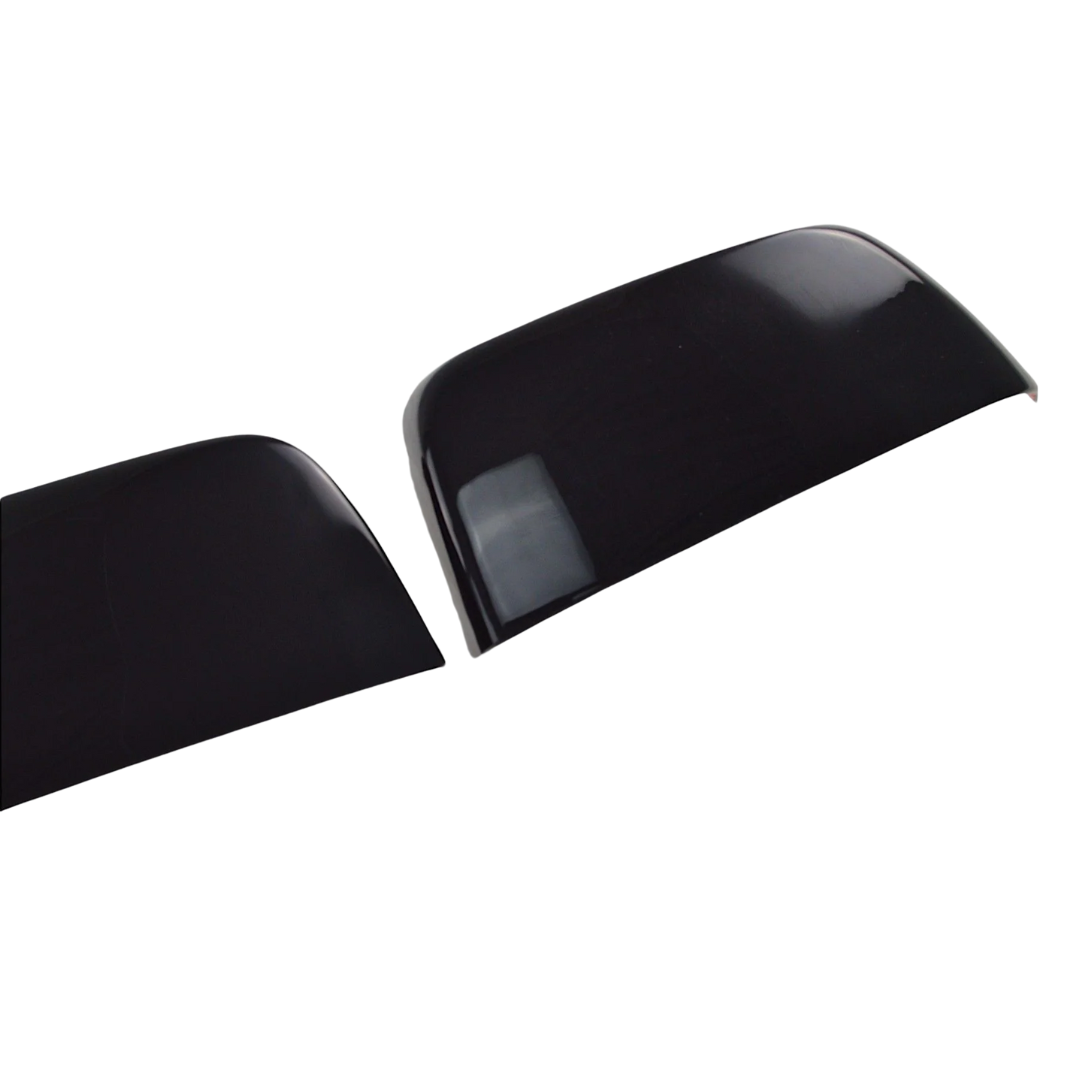 2015-22 Chevrolet Colorado, 15-22 GMC Canyon 2 PCS Top Gloss Black Tape-on Mirror Cover