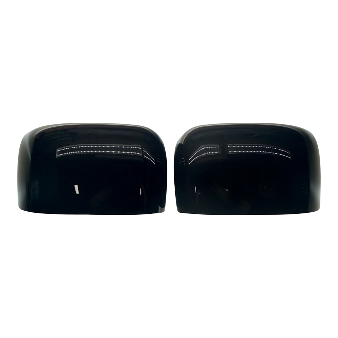 2015-23 Jeep Renegade 2 PCS No Turn Signal Full Gloss Black Tape-on Mirror Cover