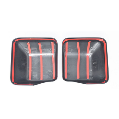 2018-2024 Jeep Wrangler, 20-24 Jeep Gladiator JL 2 PCS No Turn Signal Full Gloss Black Tape-on Mirror Cover