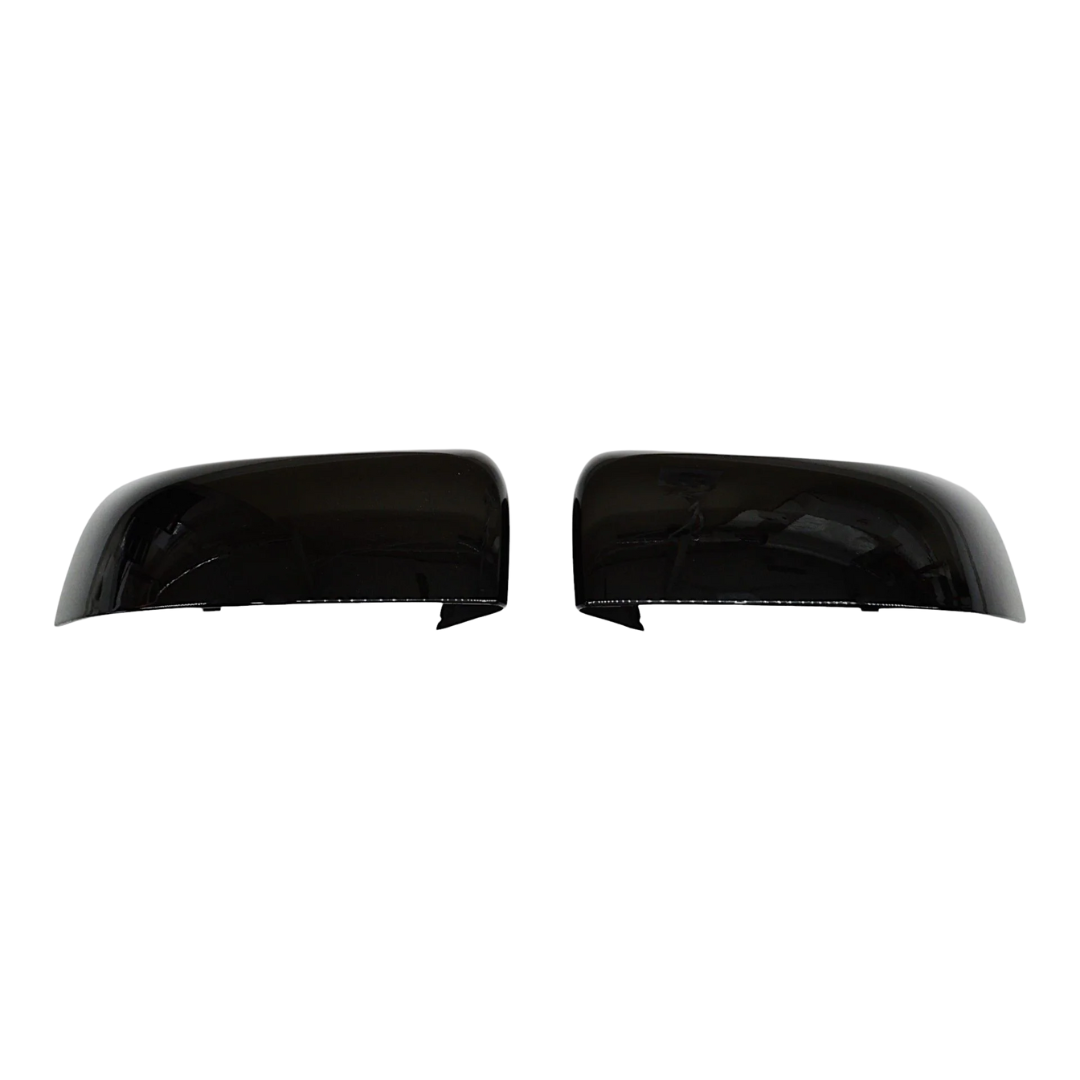 2019-23 Ford Ranger 2 PCS No Turn Signal Top Gloss Black Replacement Mirror Cover