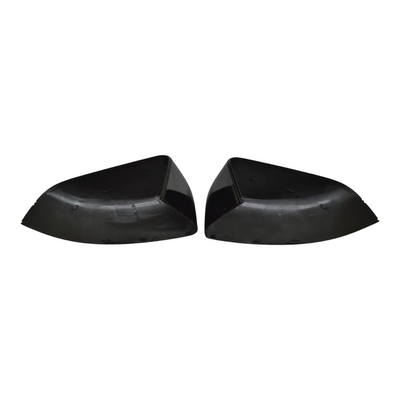 2019-23 Ford Ranger 2 PCS No Turn Signal Top Gloss Black Replacement Mirror Cover