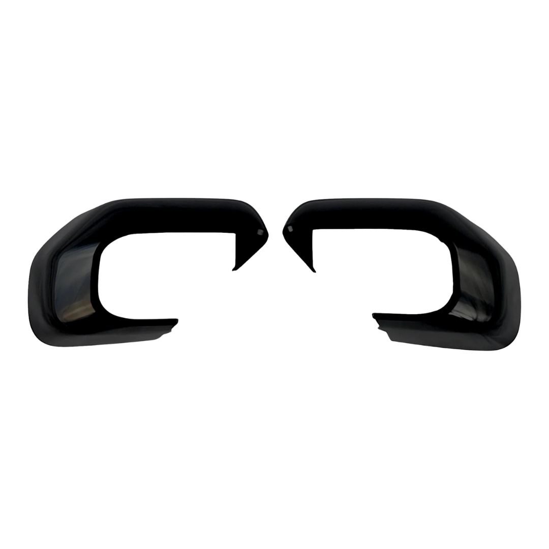 2021-24 Ford Bronco Sport, 22-24 Ford Maverick 2 PCS No Turn Signal Top Gloss Black Replacement Mirror Cover