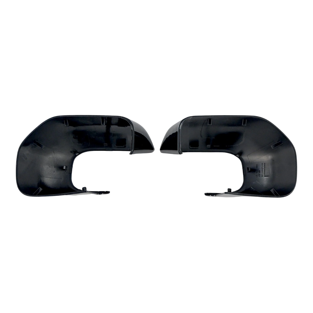 2021-24 Ford Bronco Sport, 22-24 Ford Maverick 2 PCS No Turn Signal Top Gloss Black Replacement Mirror Cover