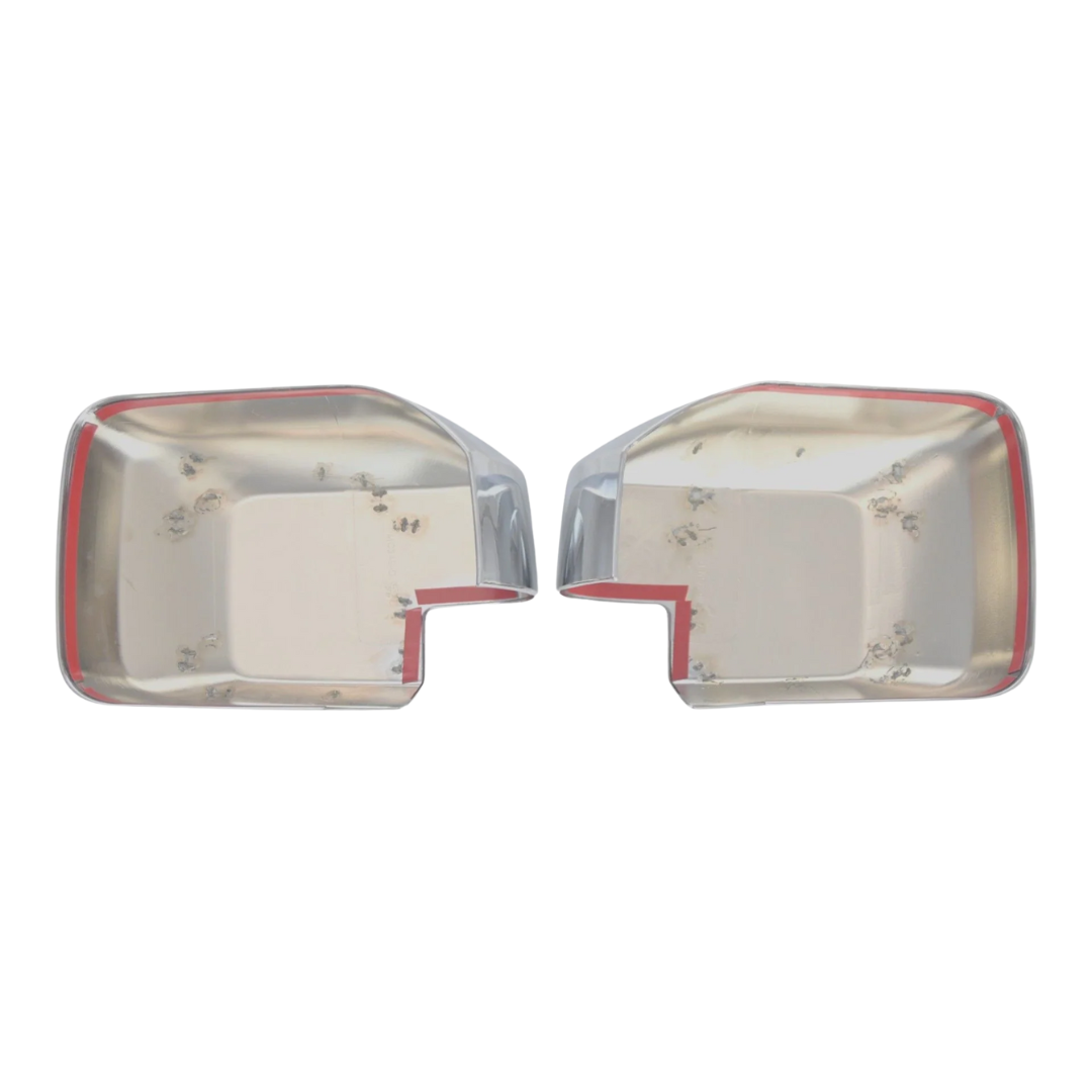 2021-24 Ford Bronco 2 PCS No Turn Signal Full Chrome Tape-on Mirror Cover
