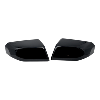 2023-24 Chevrolet Colorado, 23-24 GMC Canyon 2 PCS No Turn Signal Top Gloss Black Tape-on Mirror Cover