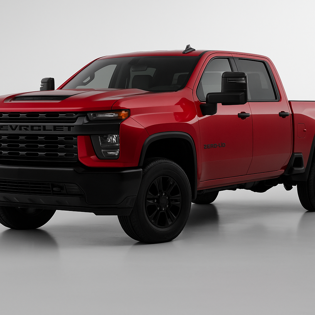 Trim Illusion MC6364BLK gloss black mirror covers for 2020-2026 Chevrolet Silverado 2500 HD, Silverado 3500 HD, GMC Sierra 2500 HD and more - image 6