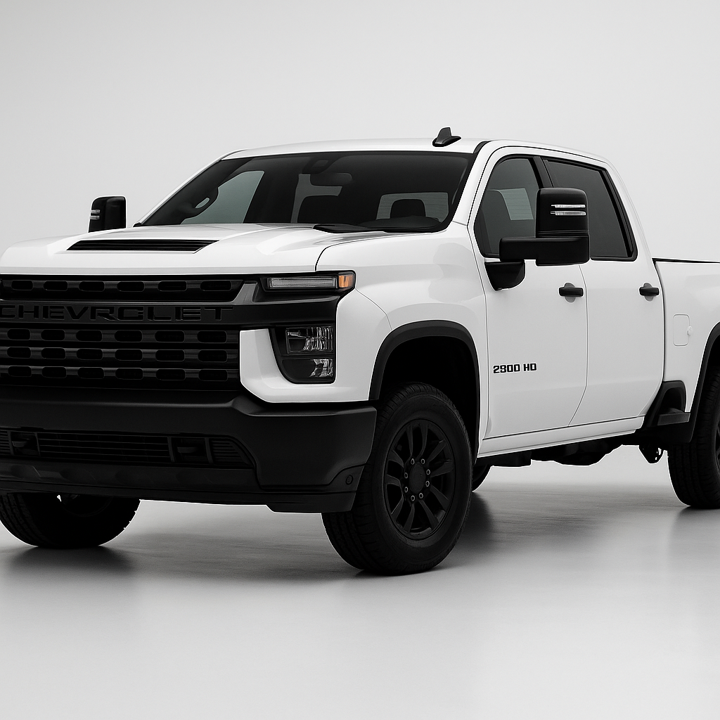 Trim Illusion MC6364BLK gloss black mirror covers for 2020-2026 Chevrolet Silverado 2500 HD, Silverado 3500 HD, GMC Sierra 2500 HD and more - image 5