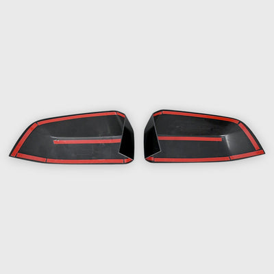 Trim Illusion MC6367BLK gloss black mirror covers for 2024-2026 Ford Ranger - image 4