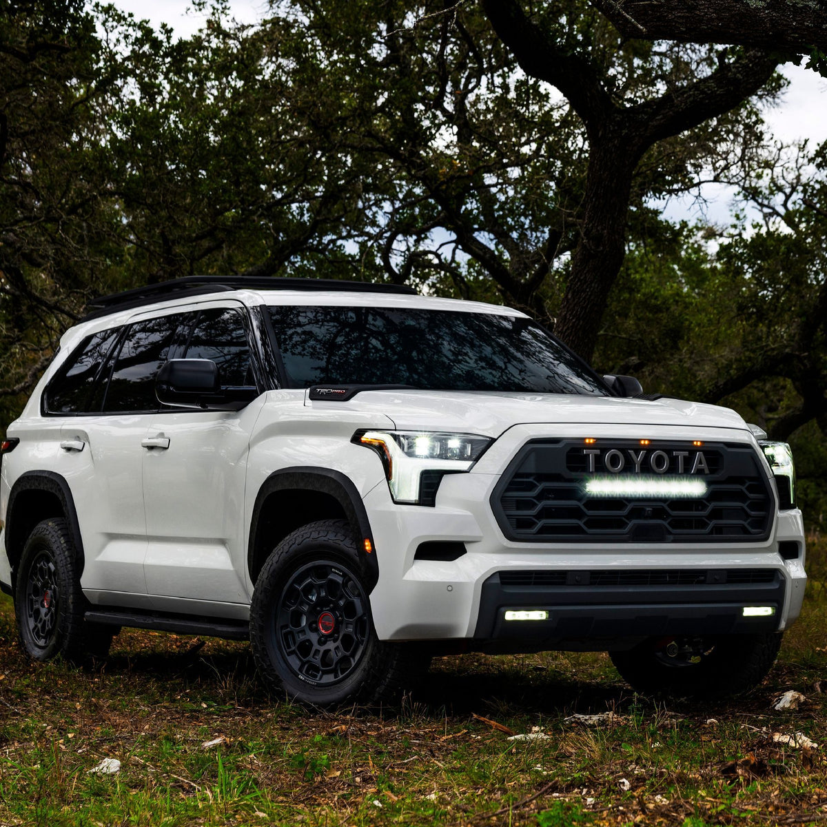 Trim Illusion MC6371BLK gloss black mirror covers for 2022-2026 Toyota Tundra and Sequoia - image 5