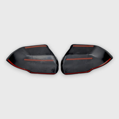 Trim Illusion MC6371BLK gloss black mirror covers for 2022-2026 Toyota Tundra and Sequoia - image 4