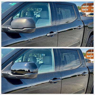 Trim Illusion MC6371BLK gloss black mirror covers for 2022-2026 Toyota Tundra and Sequoia - image 6