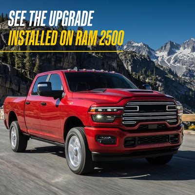 Trim Illusion MC6376BLK gloss black mirror covers for 2023-2026 Ram 3500 and Ram 2500 - image 8