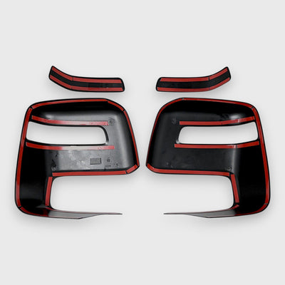 Trim Illusion MC6376BLK gloss black mirror covers for 2023-2026 Ram 3500 and Ram 2500 - image 4