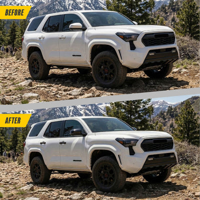 Trim Illusion MC6378BLK gloss black mirror covers for 2024-2026 Toyota Tacoma and 4Runner - image 11