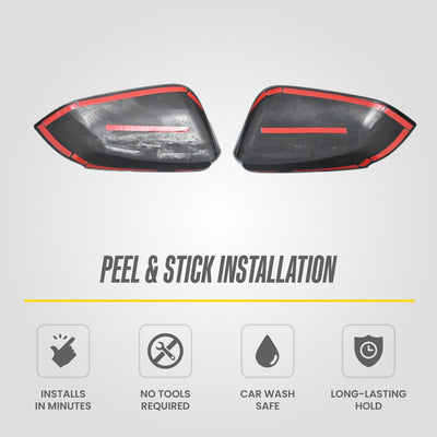 Trim Illusion MC6378BLK gloss black mirror covers for 2024-2026 Toyota Tacoma and 4Runner - image 9