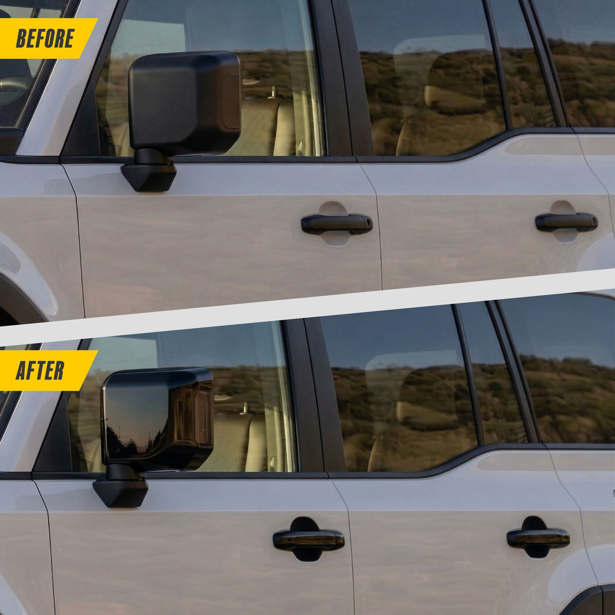Trim Illusion MC6393BLK gloss black mirror covers for 2024-2026 Lexus GX550 and Toyota Land Cruiser - image 10