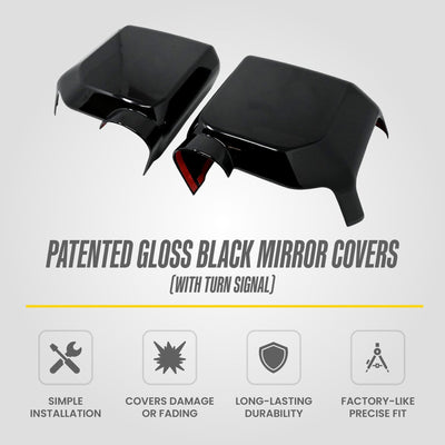 Trim Illusion MC6393BLK gloss black mirror covers for 2024-2026 Lexus GX550 and Toyota Land Cruiser - image 9