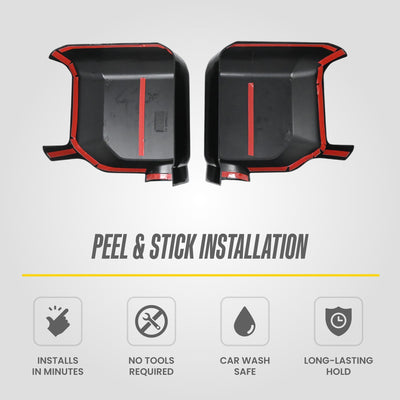 Trim Illusion MC6393BLK gloss black mirror covers for 2024-2026 Lexus GX550 and Toyota Land Cruiser - image 8