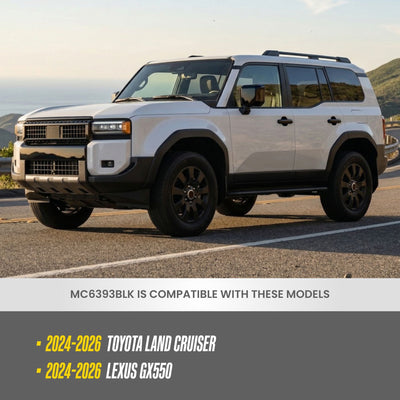 Trim Illusion MC6393BLK gloss black mirror covers for 2024-2026 Lexus GX550 and Toyota Land Cruiser - image 7