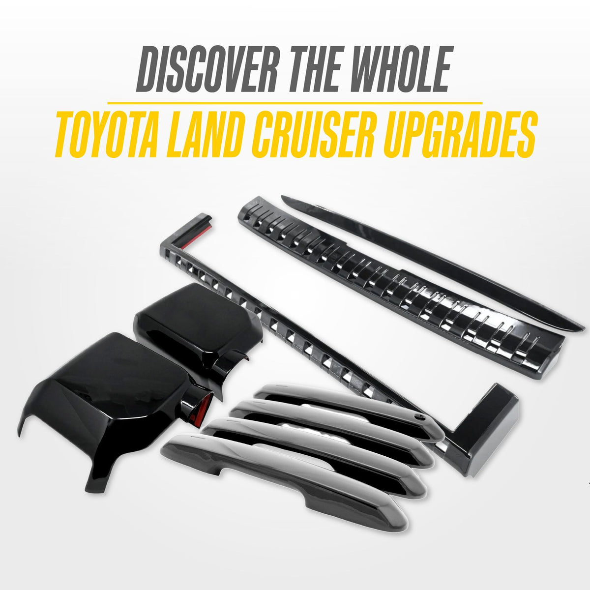 Trim Illusion MC6393BLK gloss black mirror covers for 2024-2026 Lexus GX550 and Toyota Land Cruiser - image 6