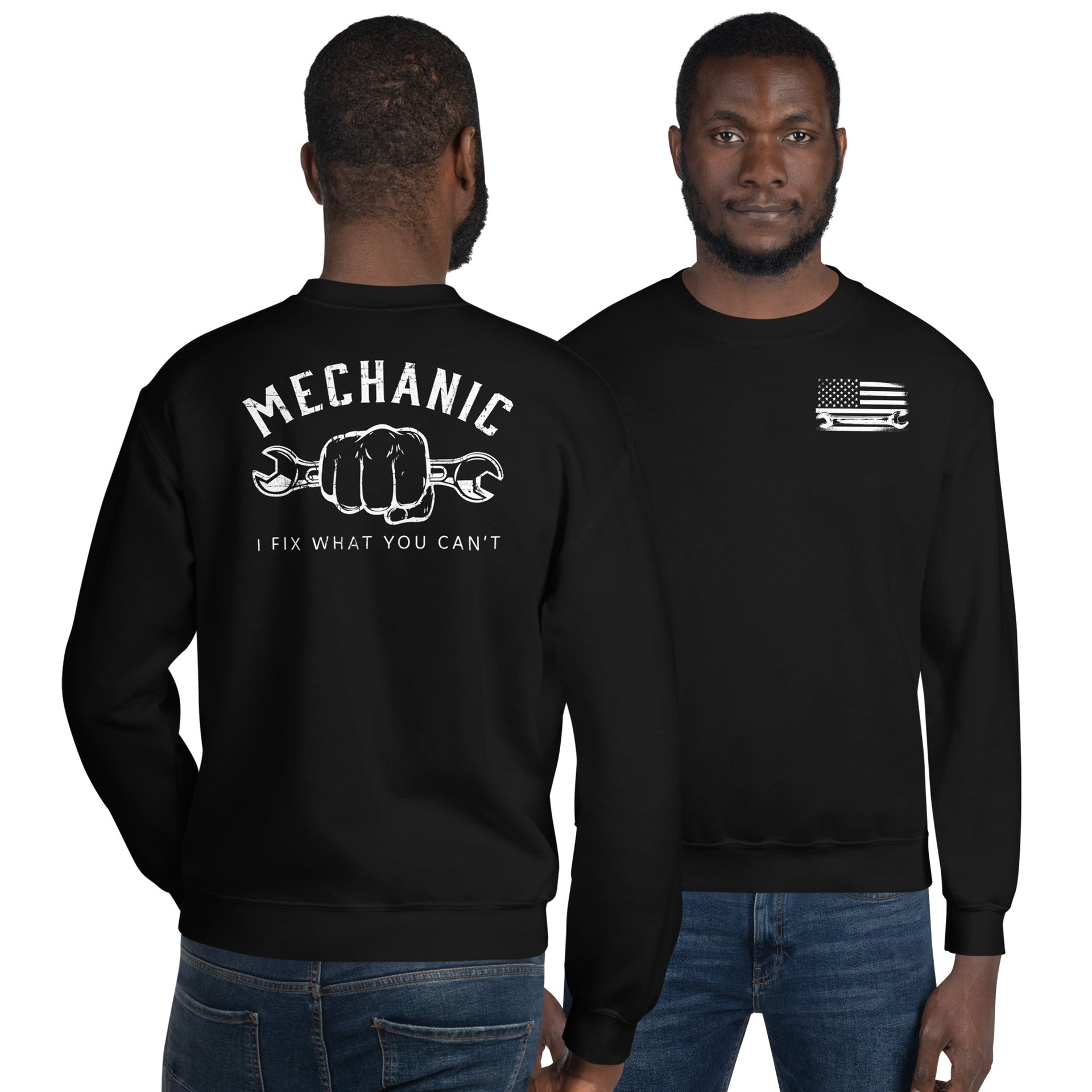 mechanic-sweatshirt-i-fix-what-you-cant-crew-neck