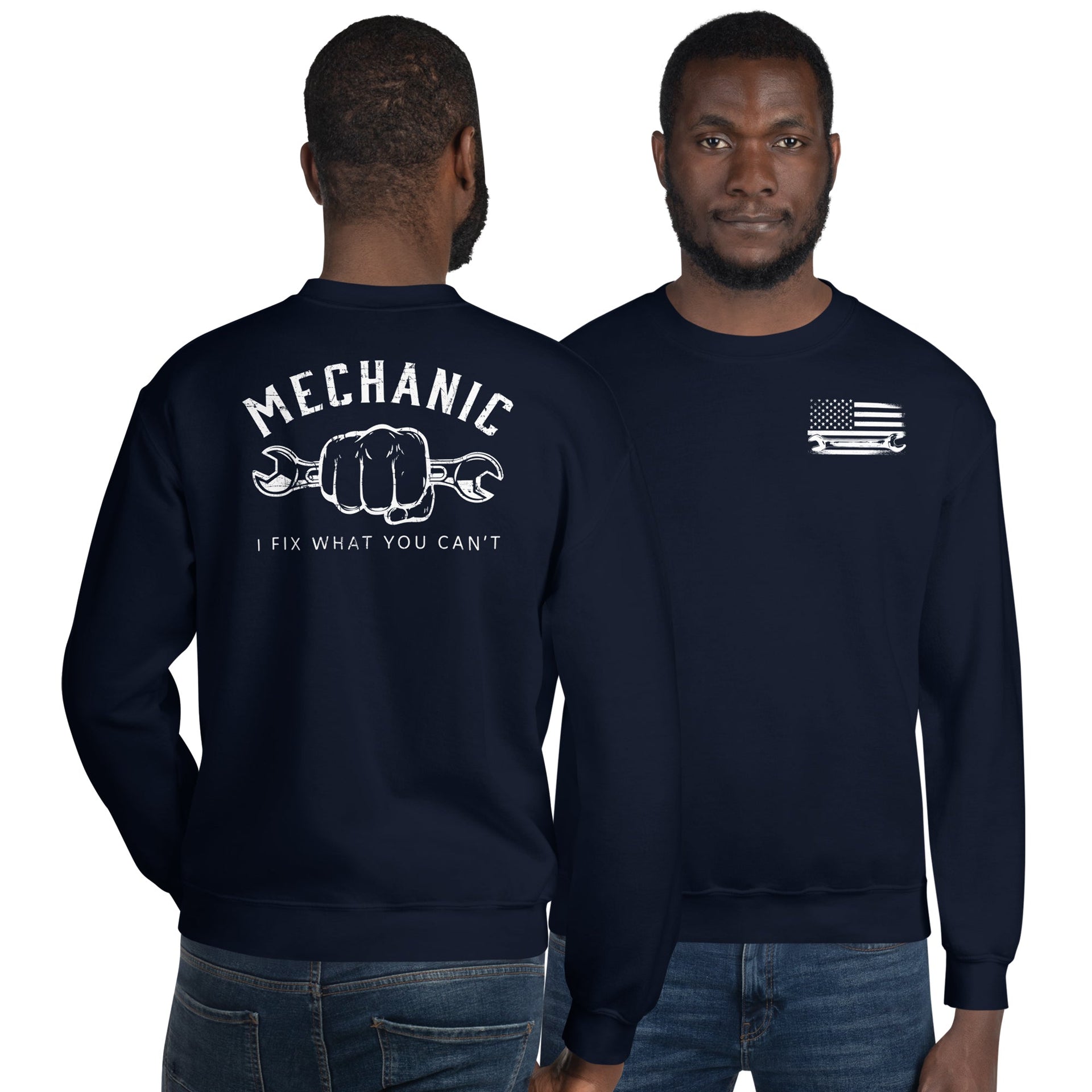 mechanic-sweatshirt-i-fix-what-you-cant-crew-neck