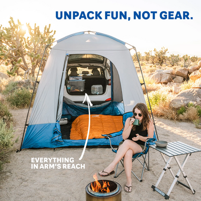 Napier Sportz SUV Tent – Universal Fit for Ford, Chevy, Jeep, Toyota, Honda, Subaru & More SUVs