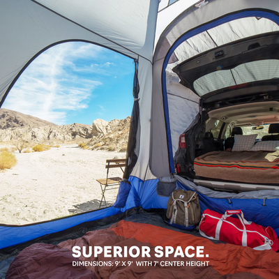 Napier Sportz SUV Tent – Universal Fit for Ford, Chevy, Jeep, Toyota, Honda, Subaru & More SUVs