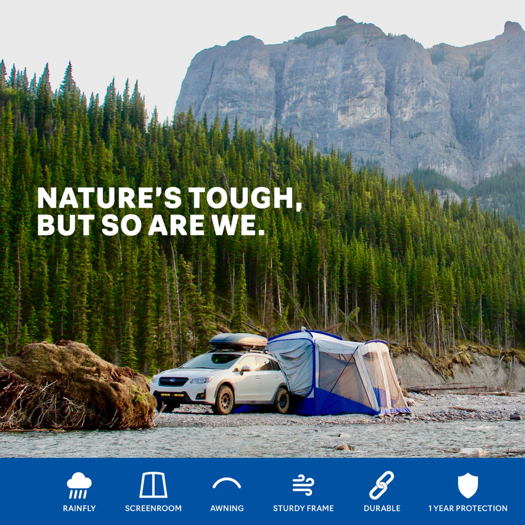Napier Sportz SUV Tent with Screen Room – Fits Ford Explorer, Chevy Tahoe, Jeep Grand Cherokee, Toyota 4Runner & More